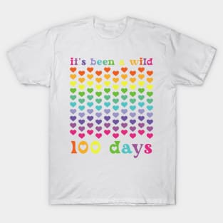 Funny We Rocked 100 Days of School Teacher Student Gift T-Shirt